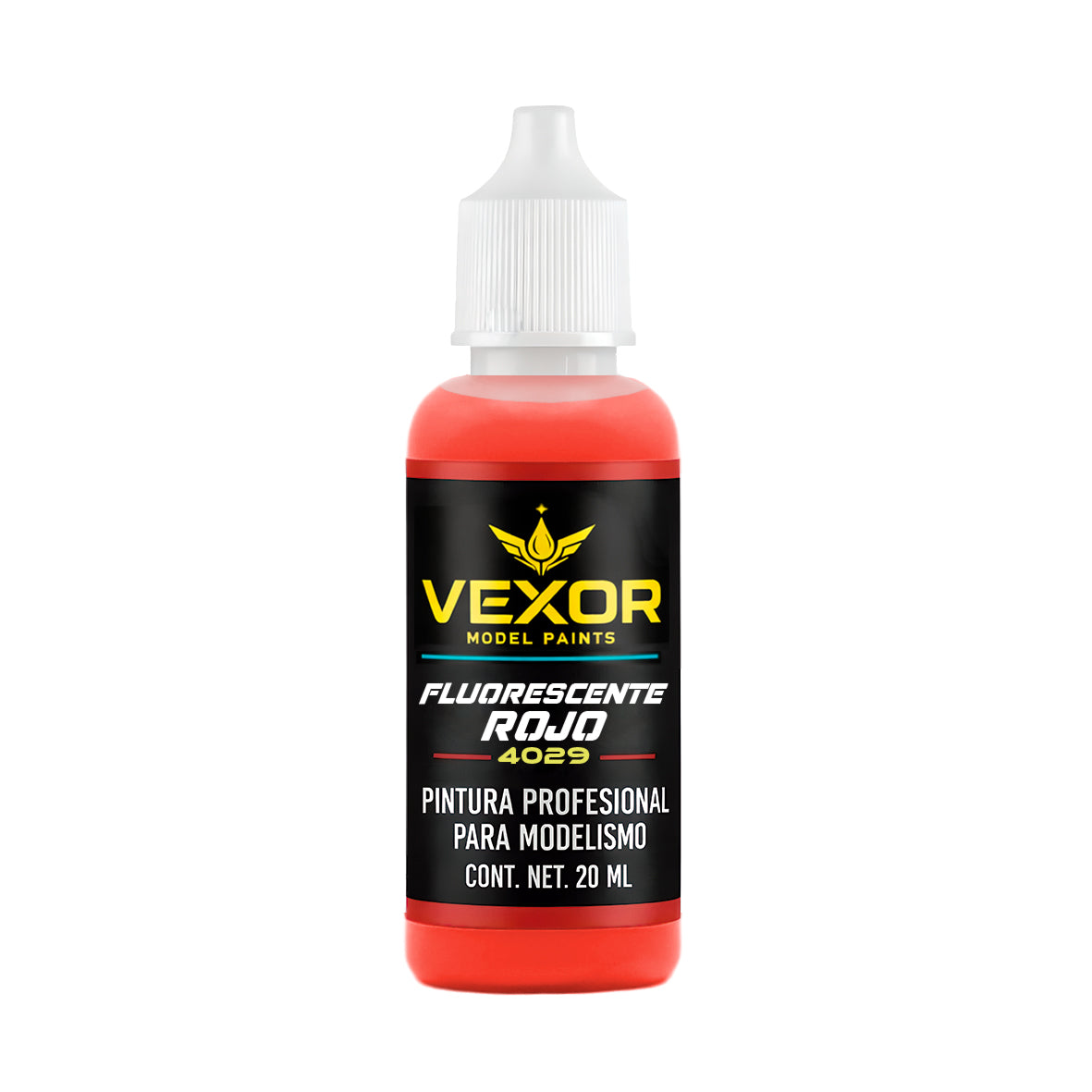 Pintura Vexor - Fluorescente - Rojo
